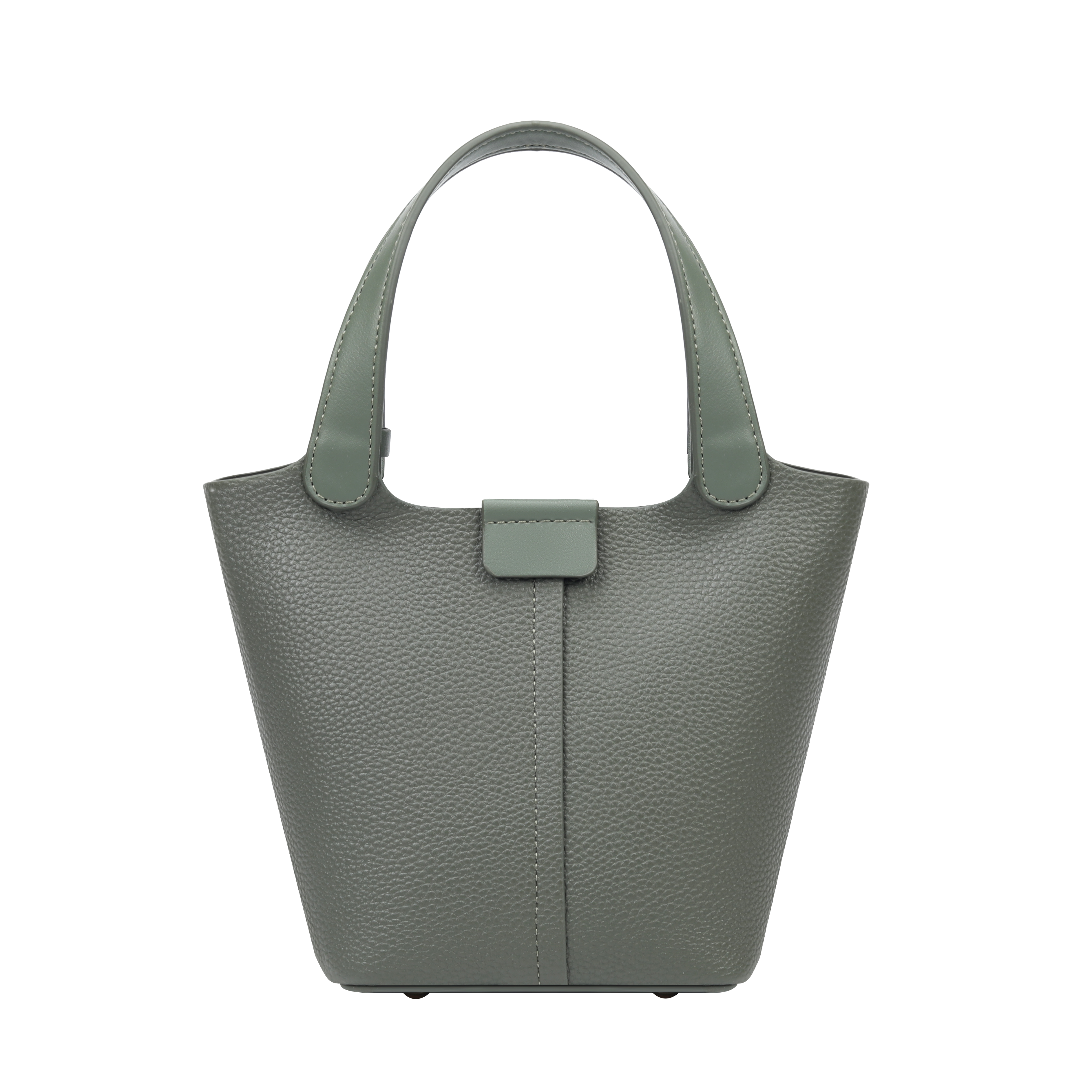 Stella Khaki Bucket Crossbody Bags