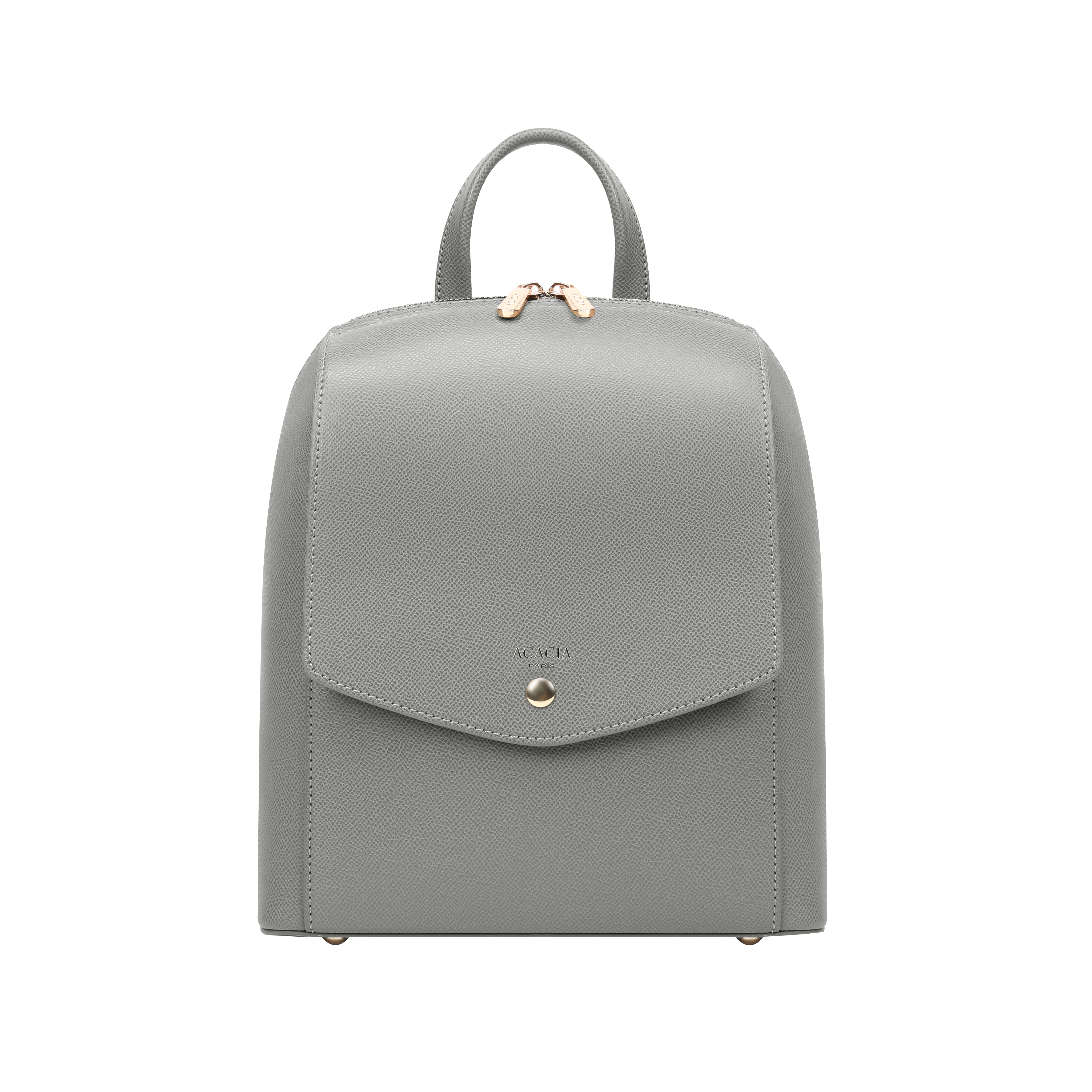 Violet Grey Backpack with Gold Hardware