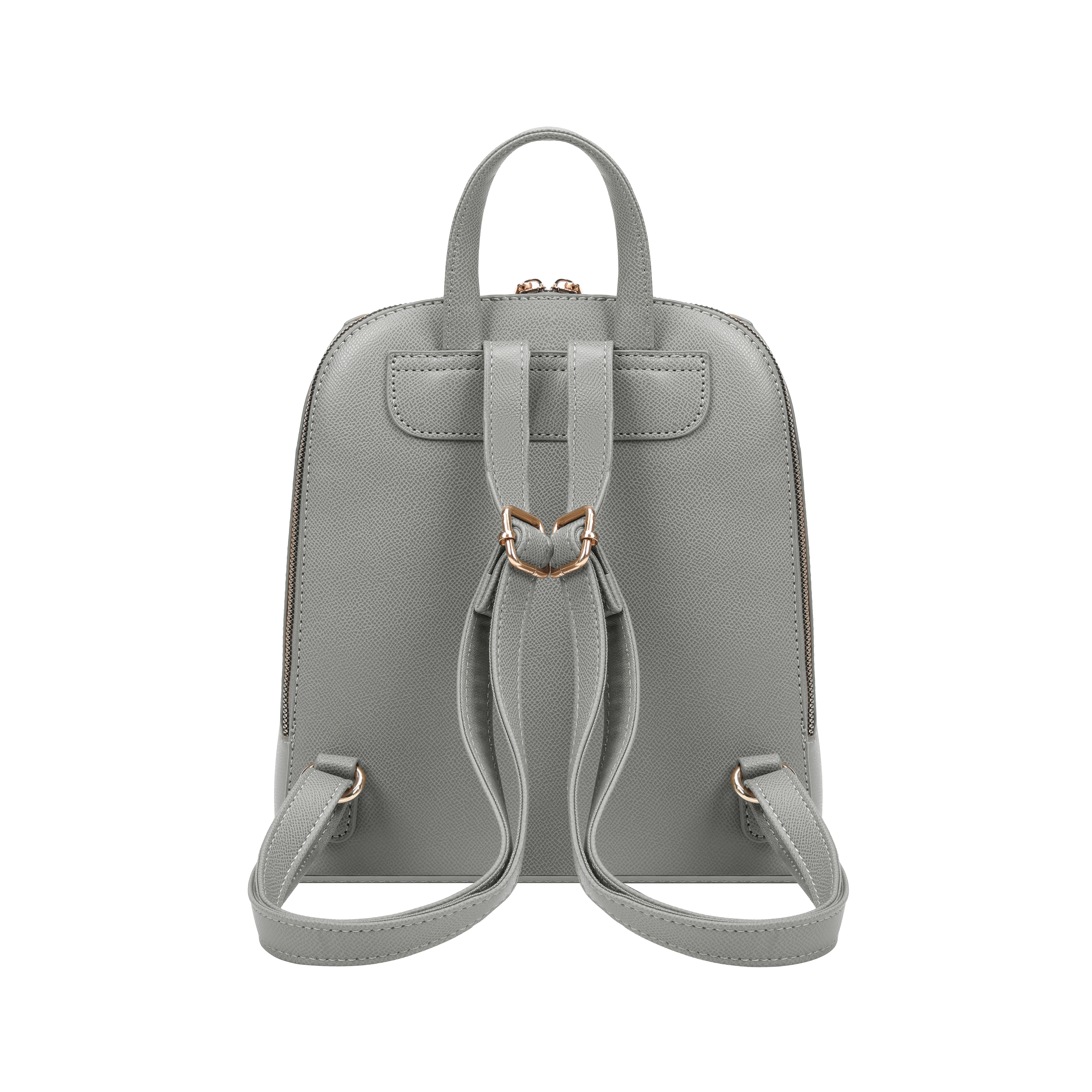 Violet Grey Backpack with Gold Hardware