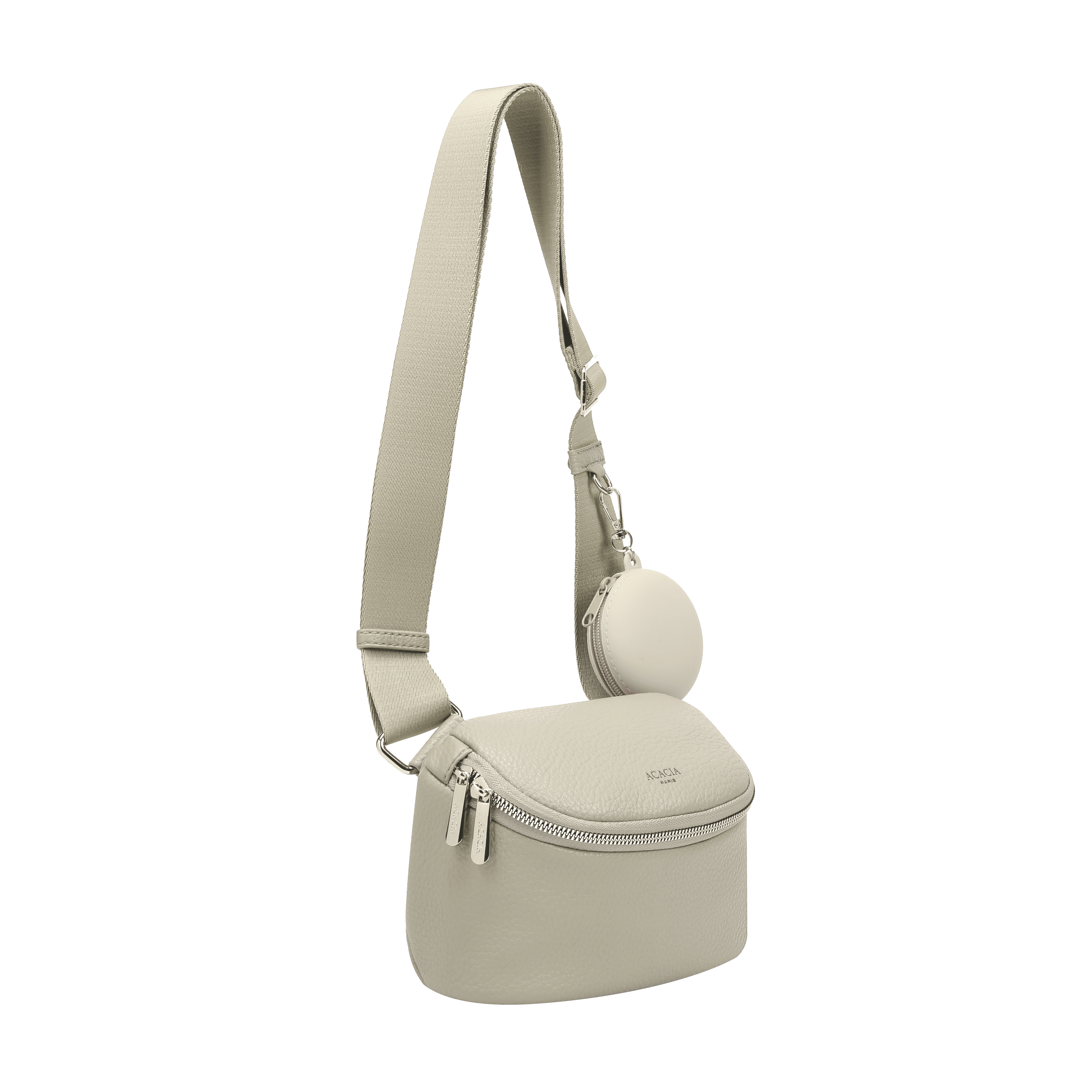 Phoebe Greyish Green Crossbody with Earphones Bag