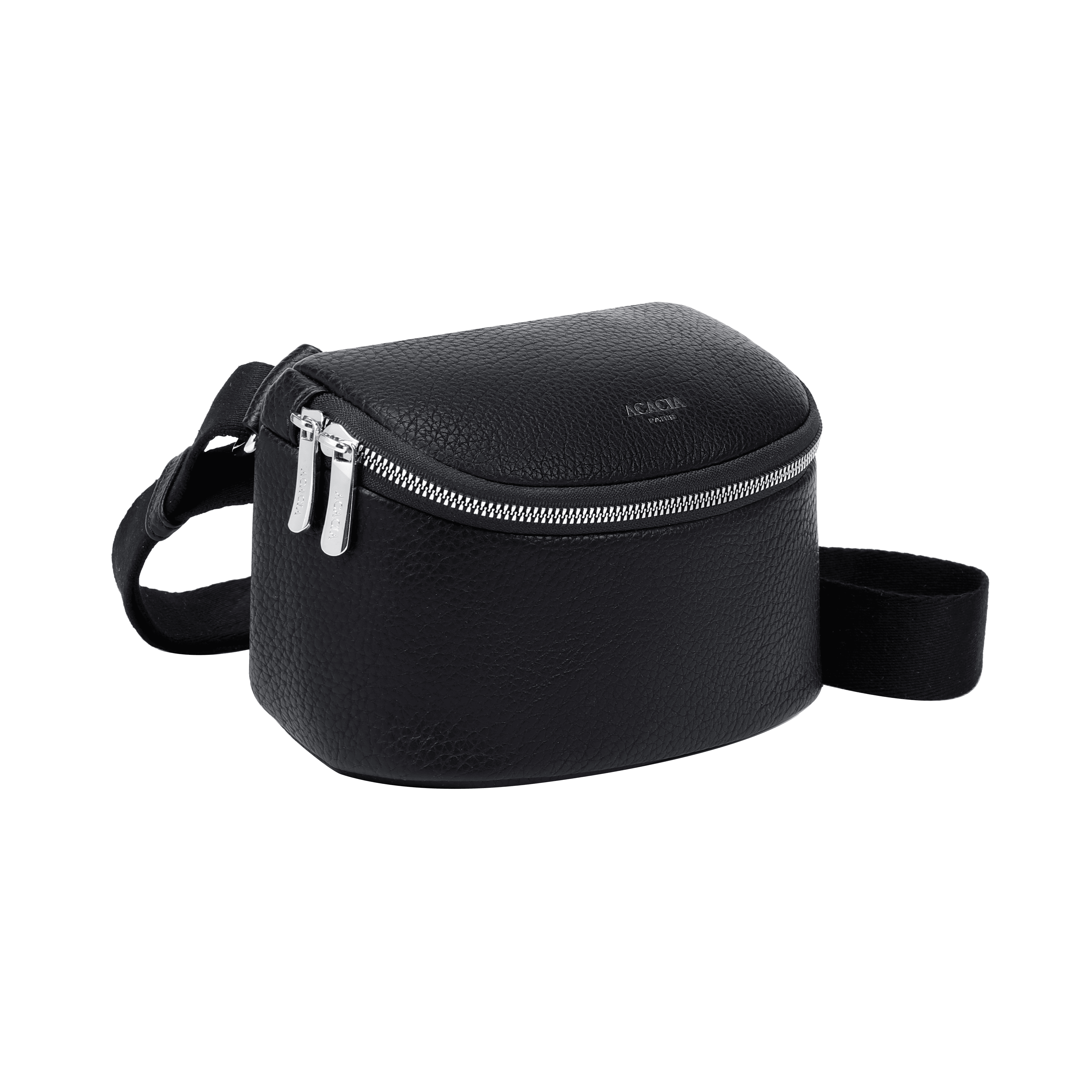 Phoebe Black Crossbody with Earphones Bag