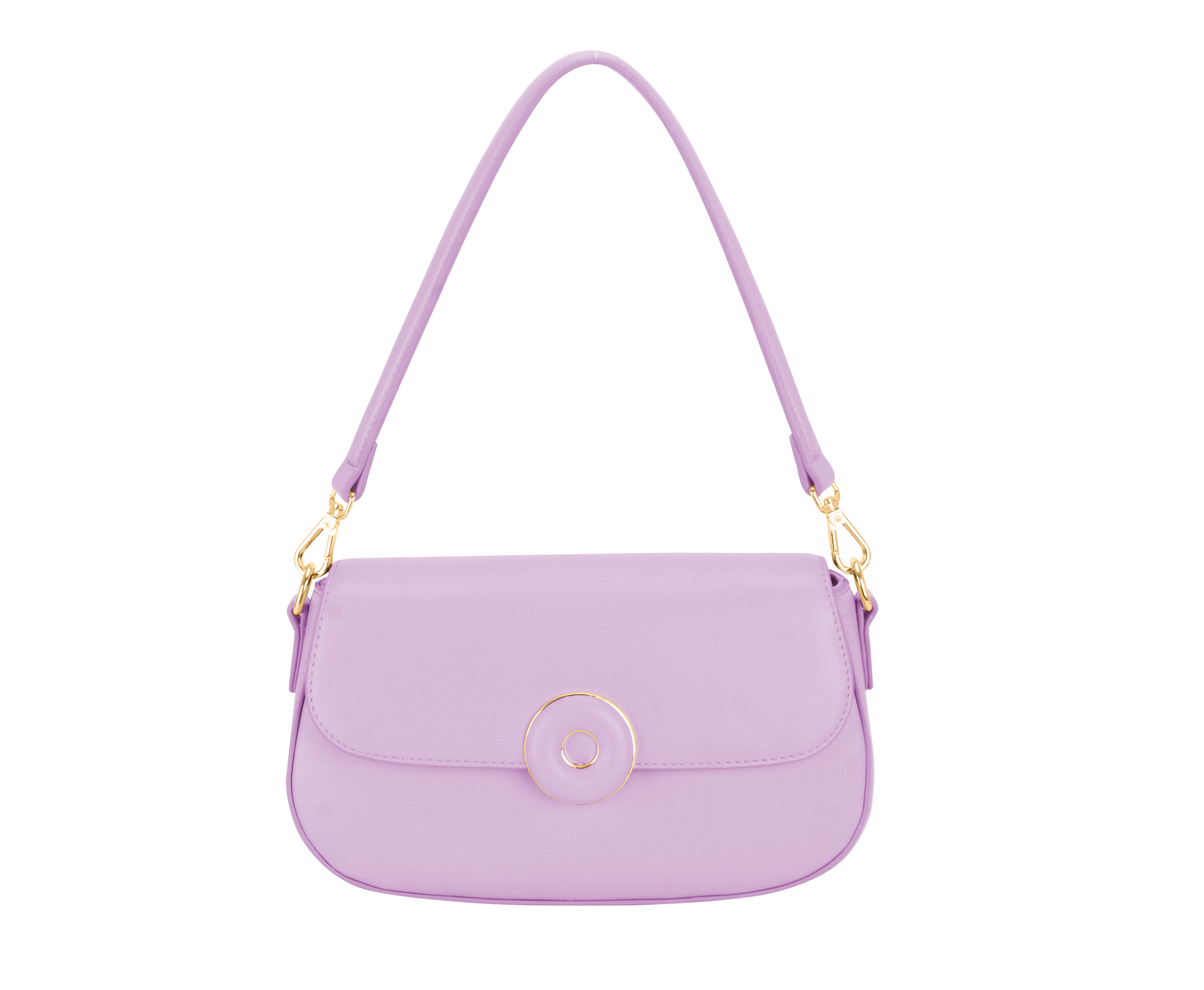 Mini Clara Bucket Bag in Purple