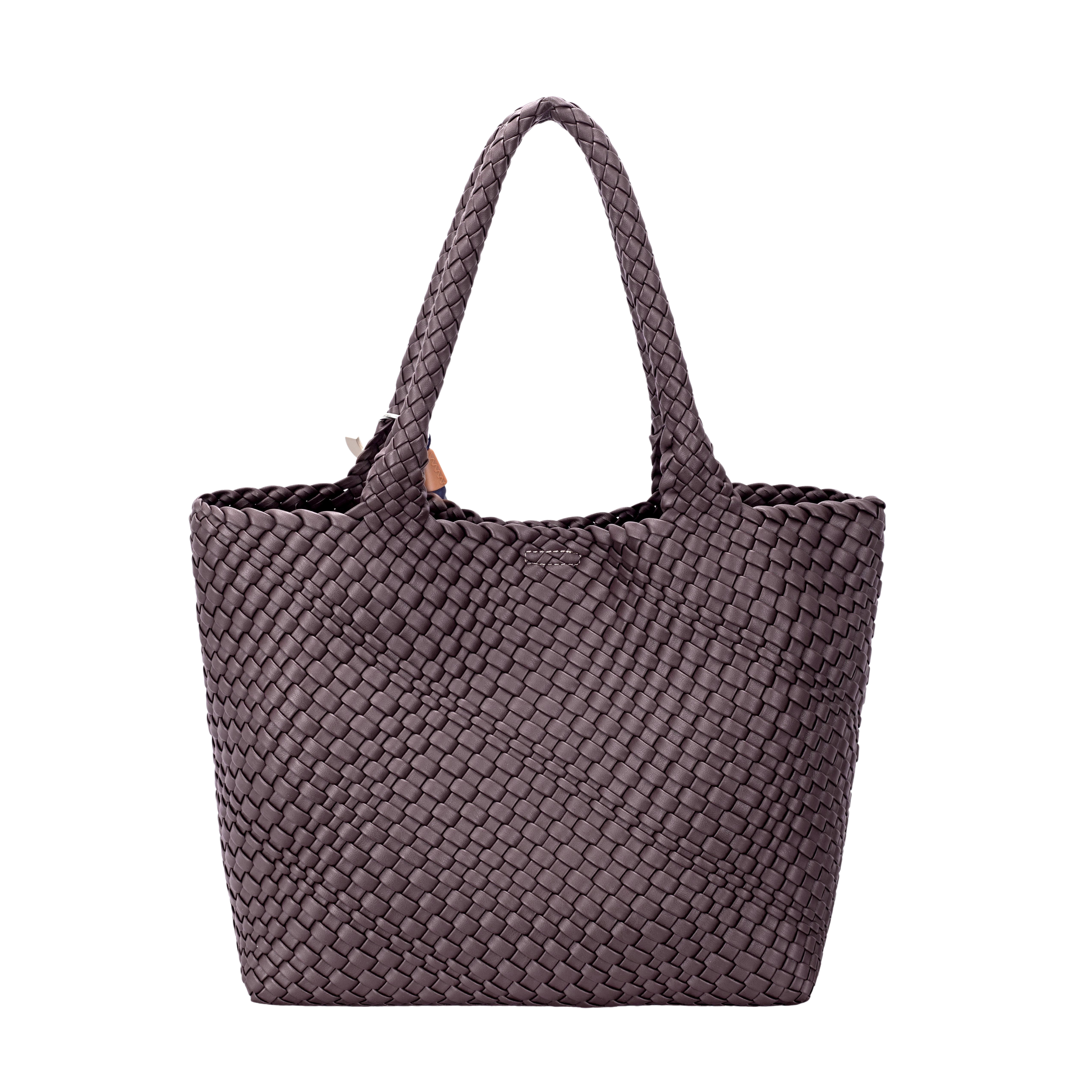 Ayla Hot Chocolate Woven Shoulder Bag