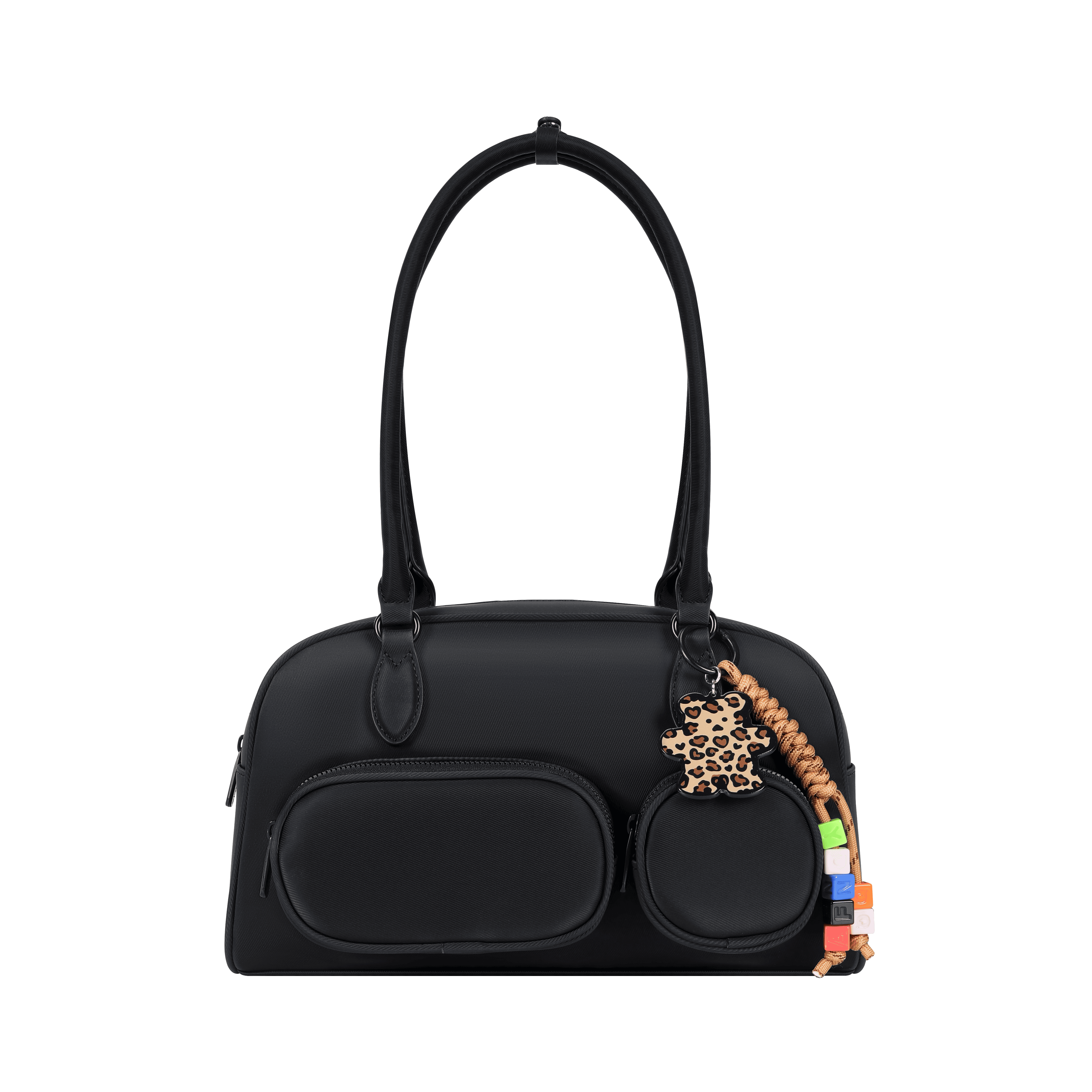 Sienna Black Shoulder Bag