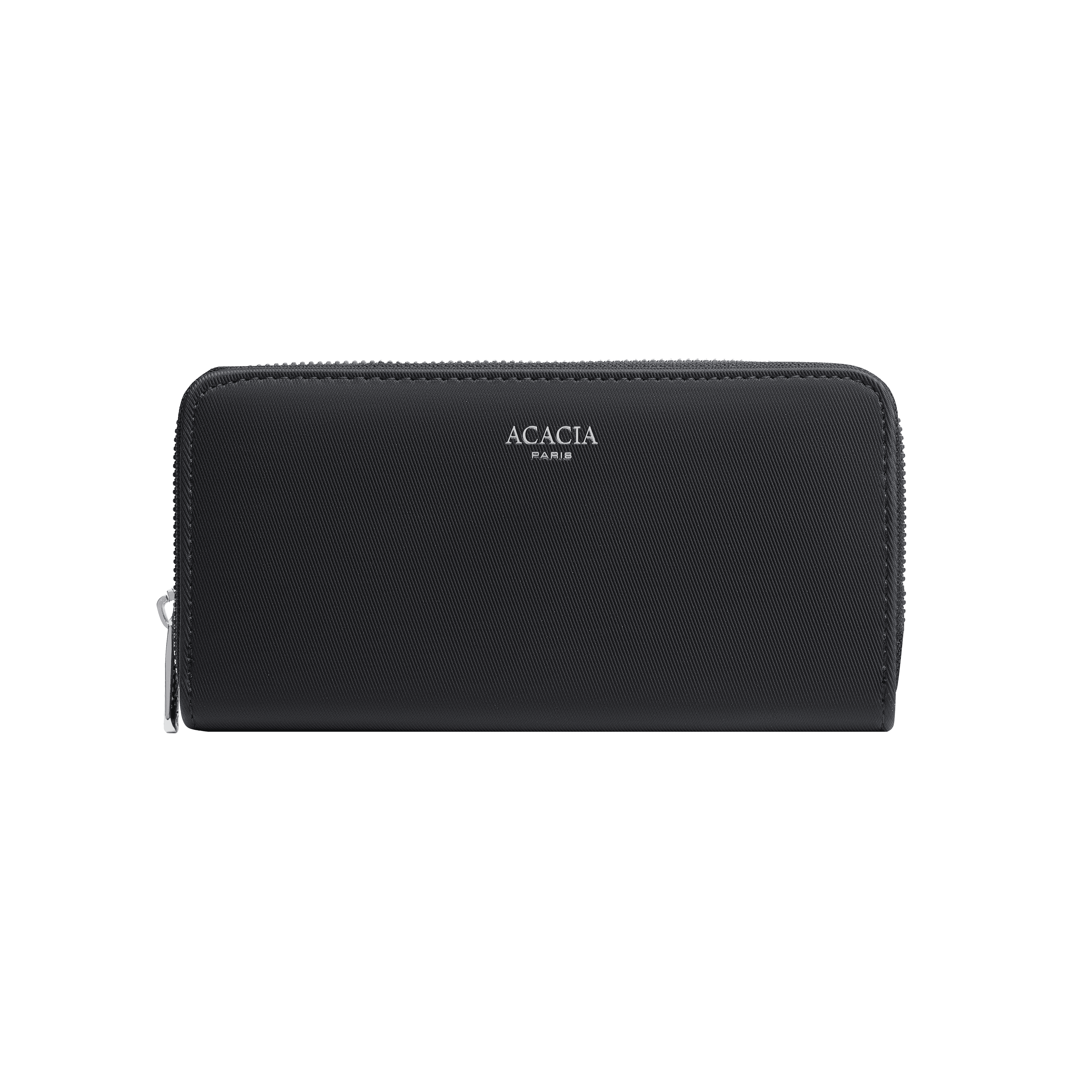 Sienna Black Long Zip Around Wallet