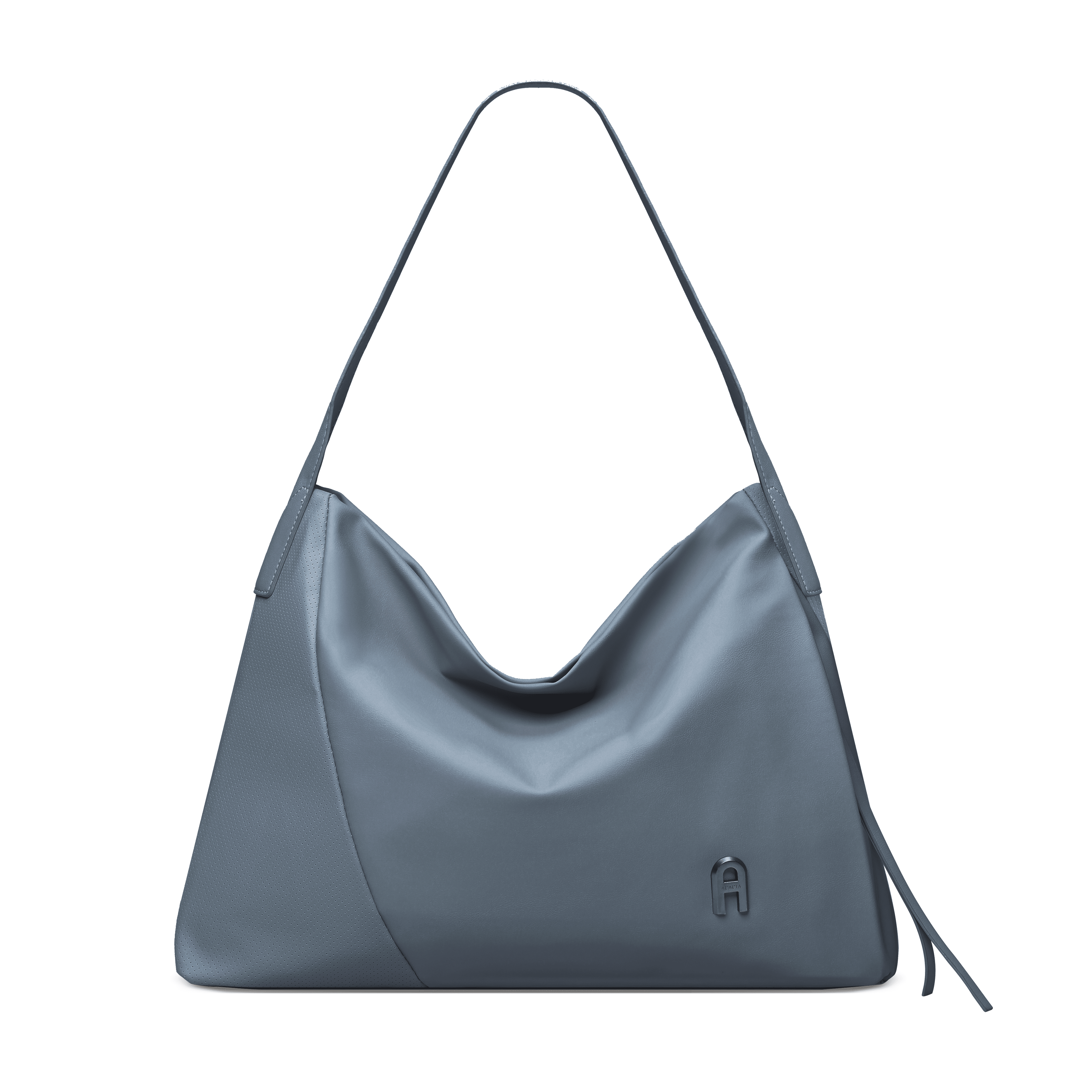 Cinder Black Soft Shoulder Bag