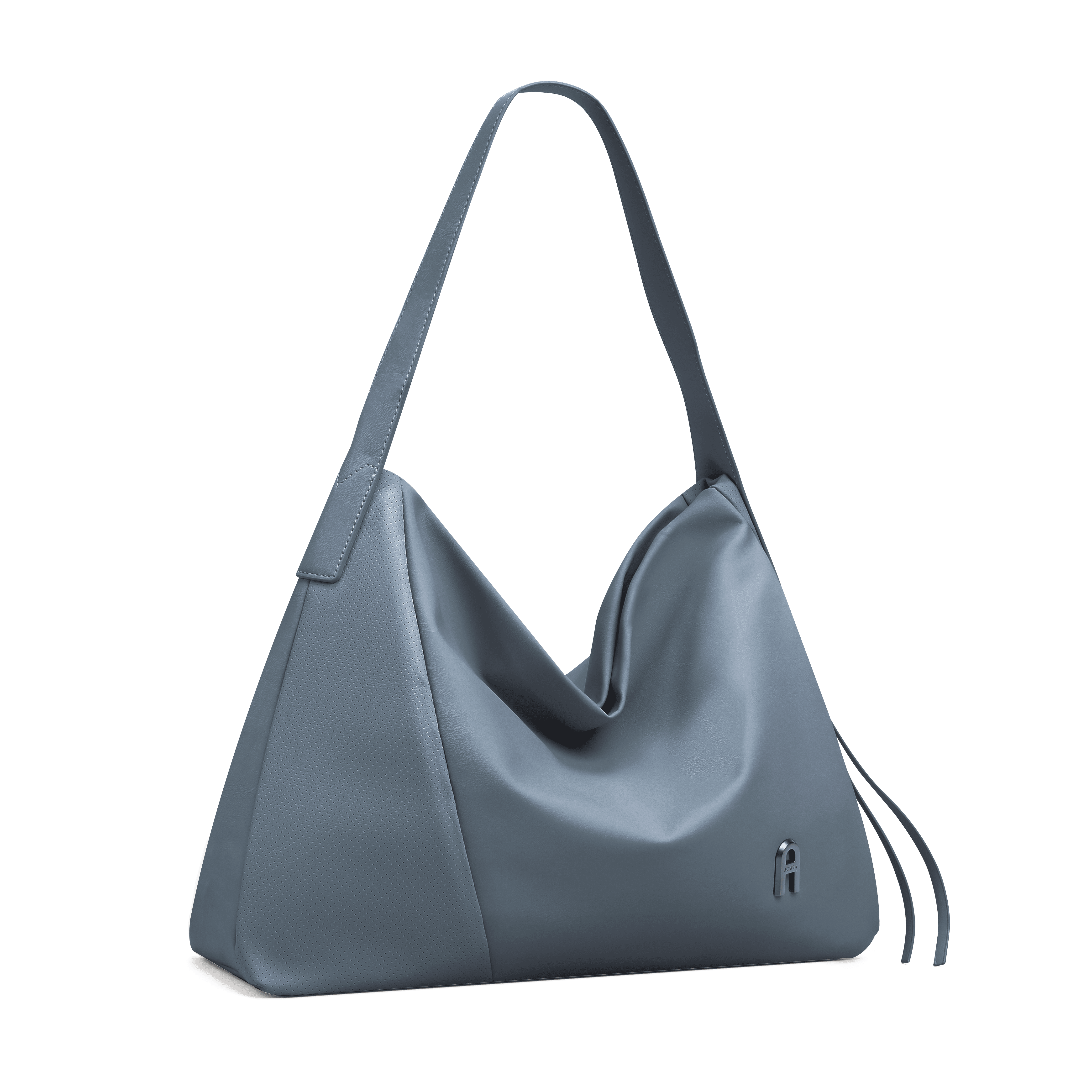 Cinder Black Soft Shoulder Bag