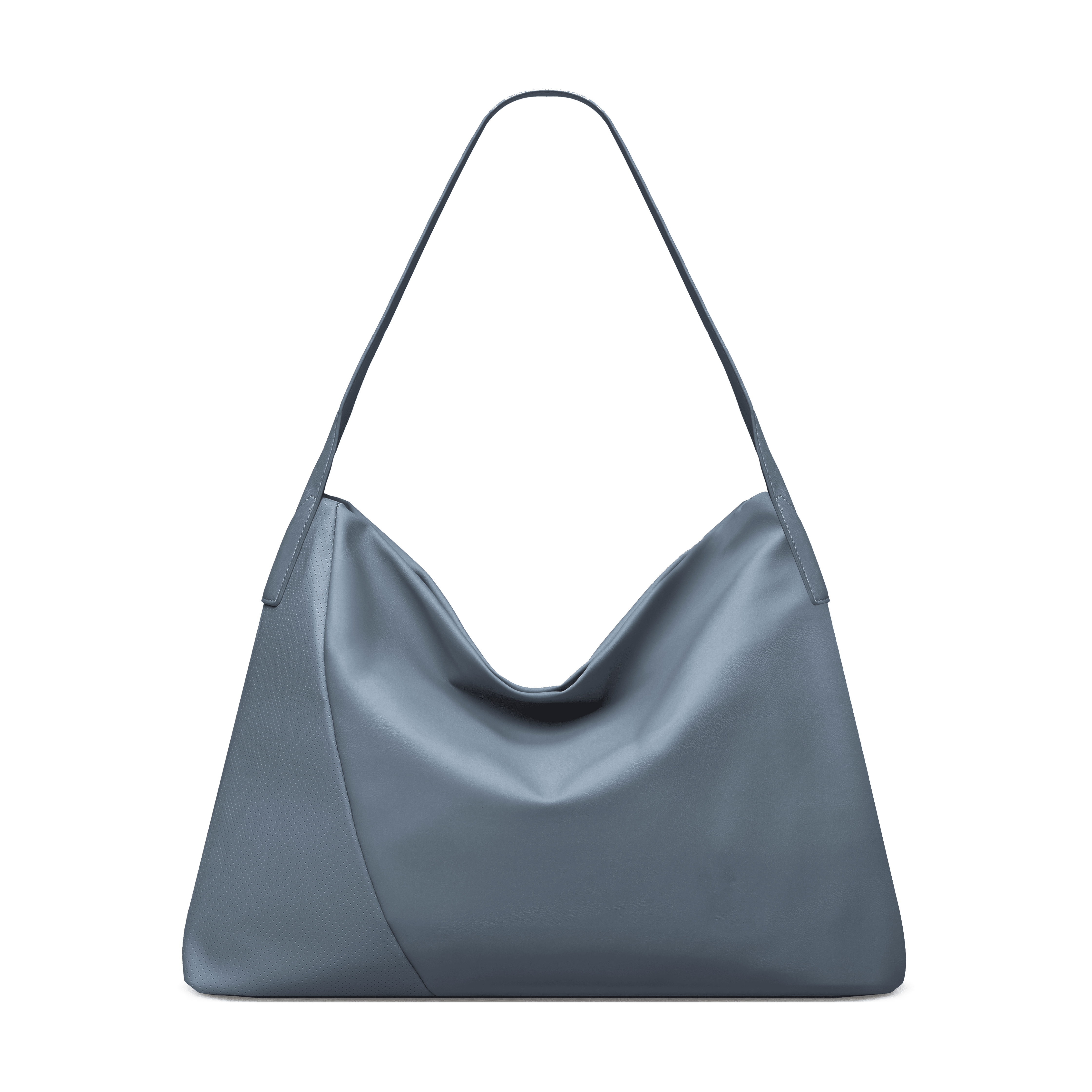 Cinder Black Soft Shoulder Bag