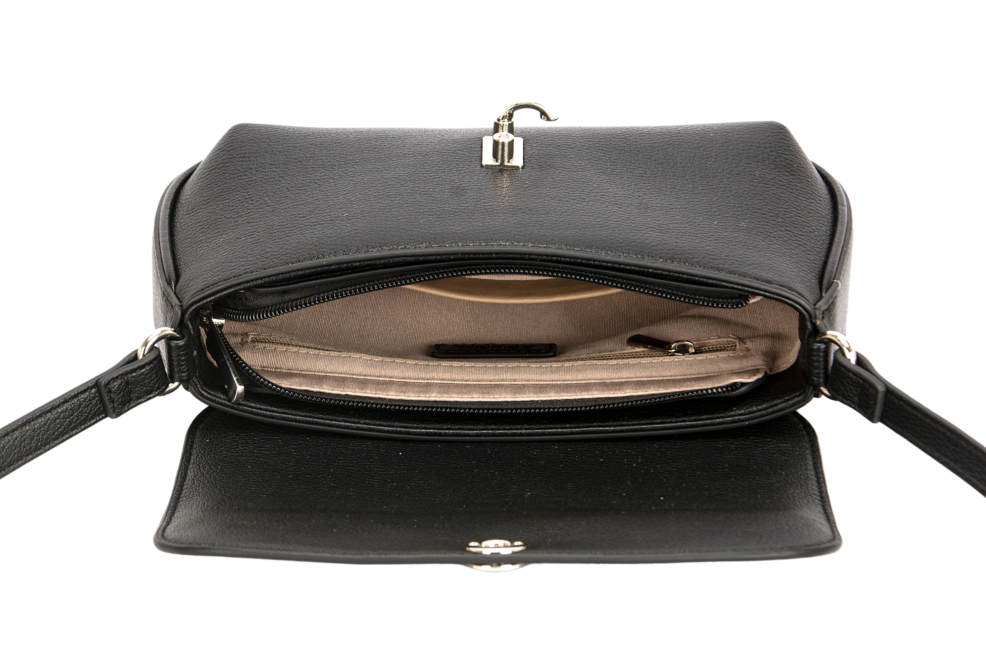 Aurelia Black Lady Day Bag