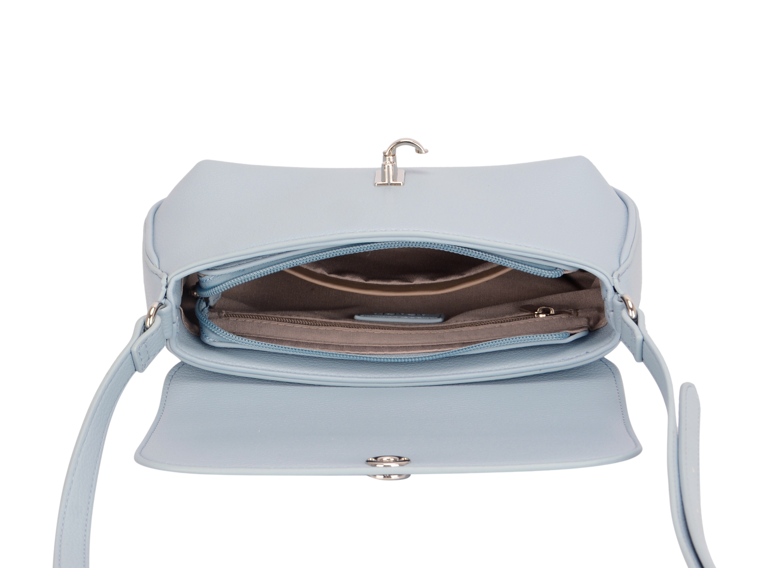 Aurelia Light Blue Lady Day Bag