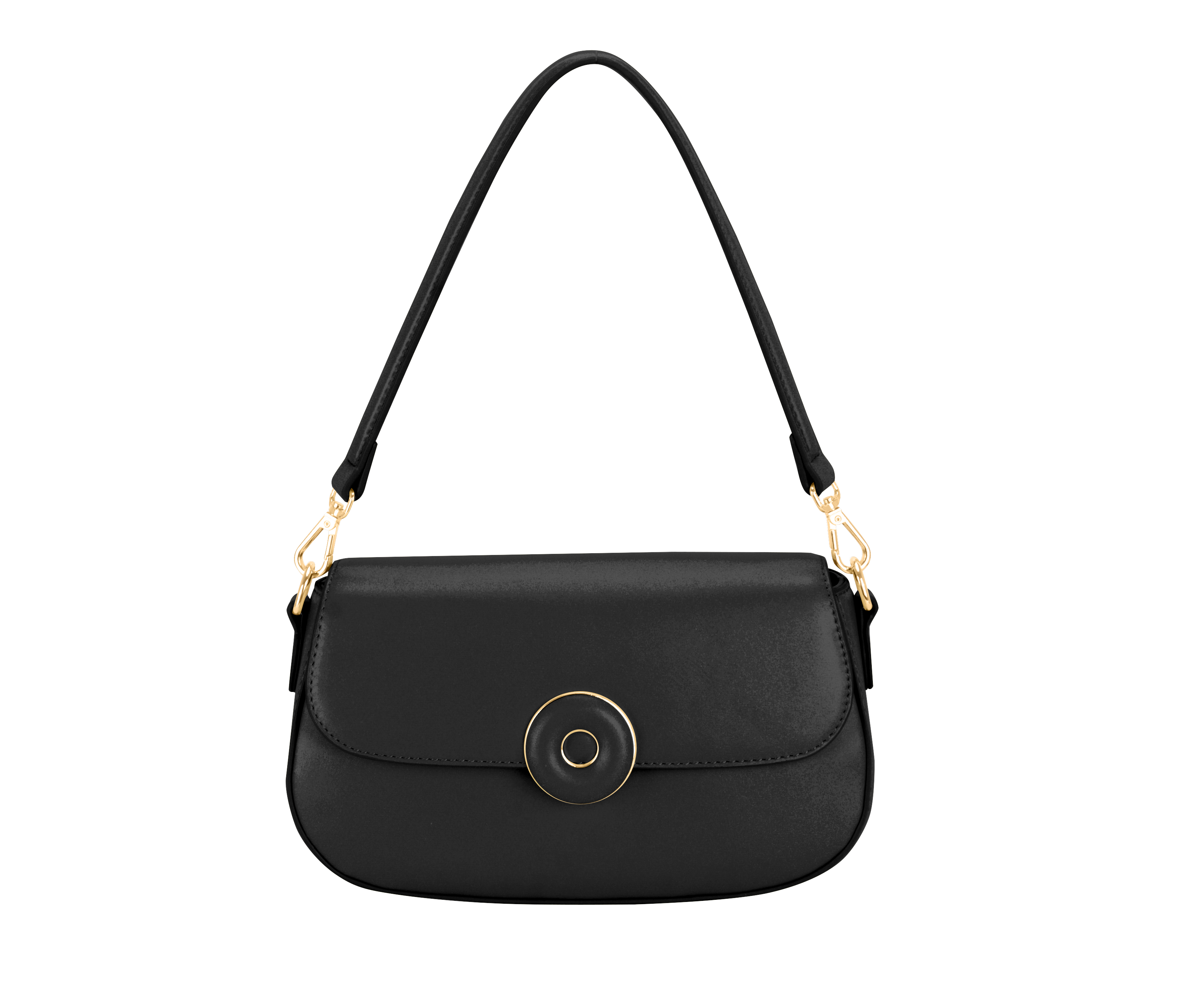 Clara Black Small Shoulder Bag