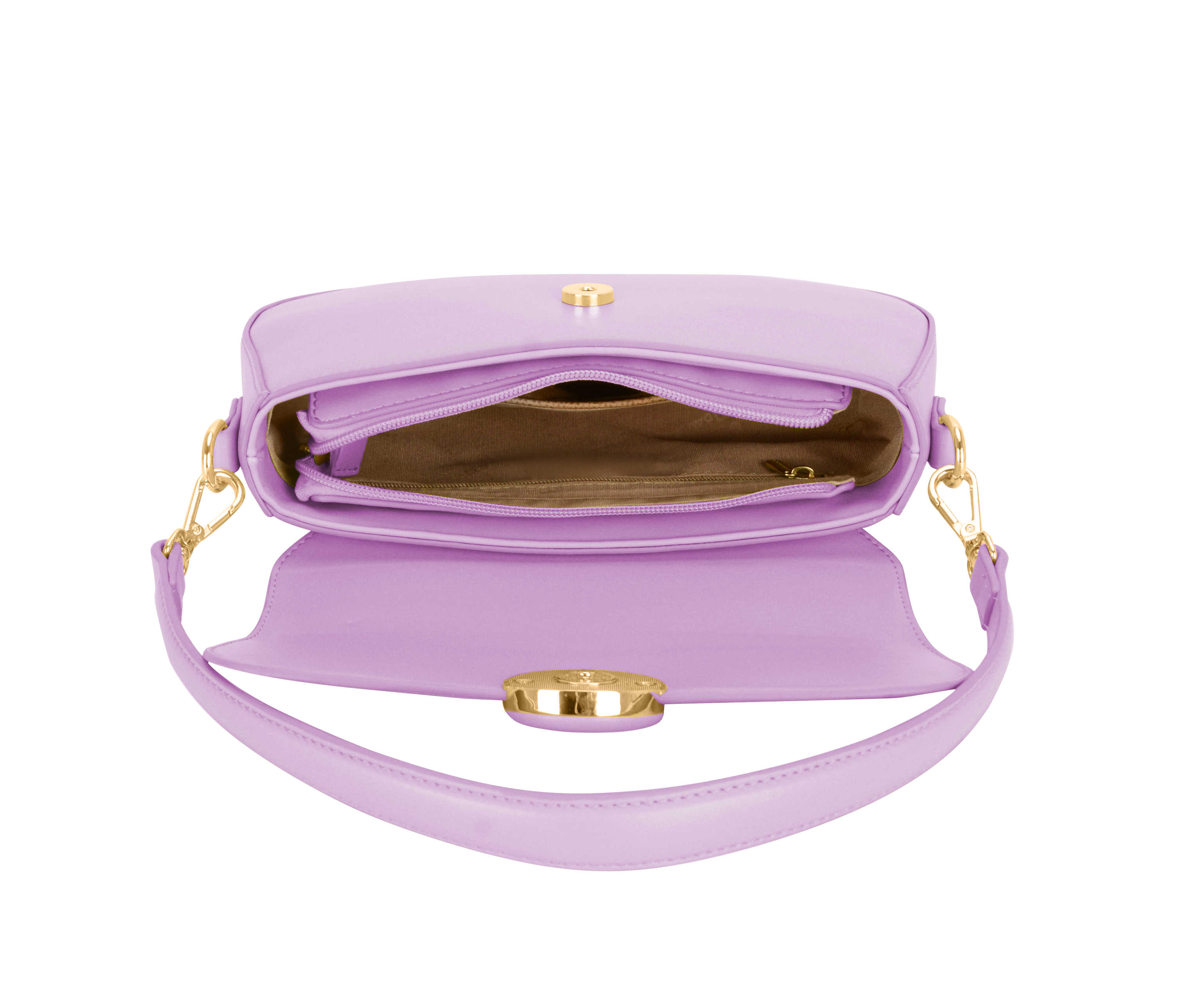 Clara Purple Small Shoulder Bag