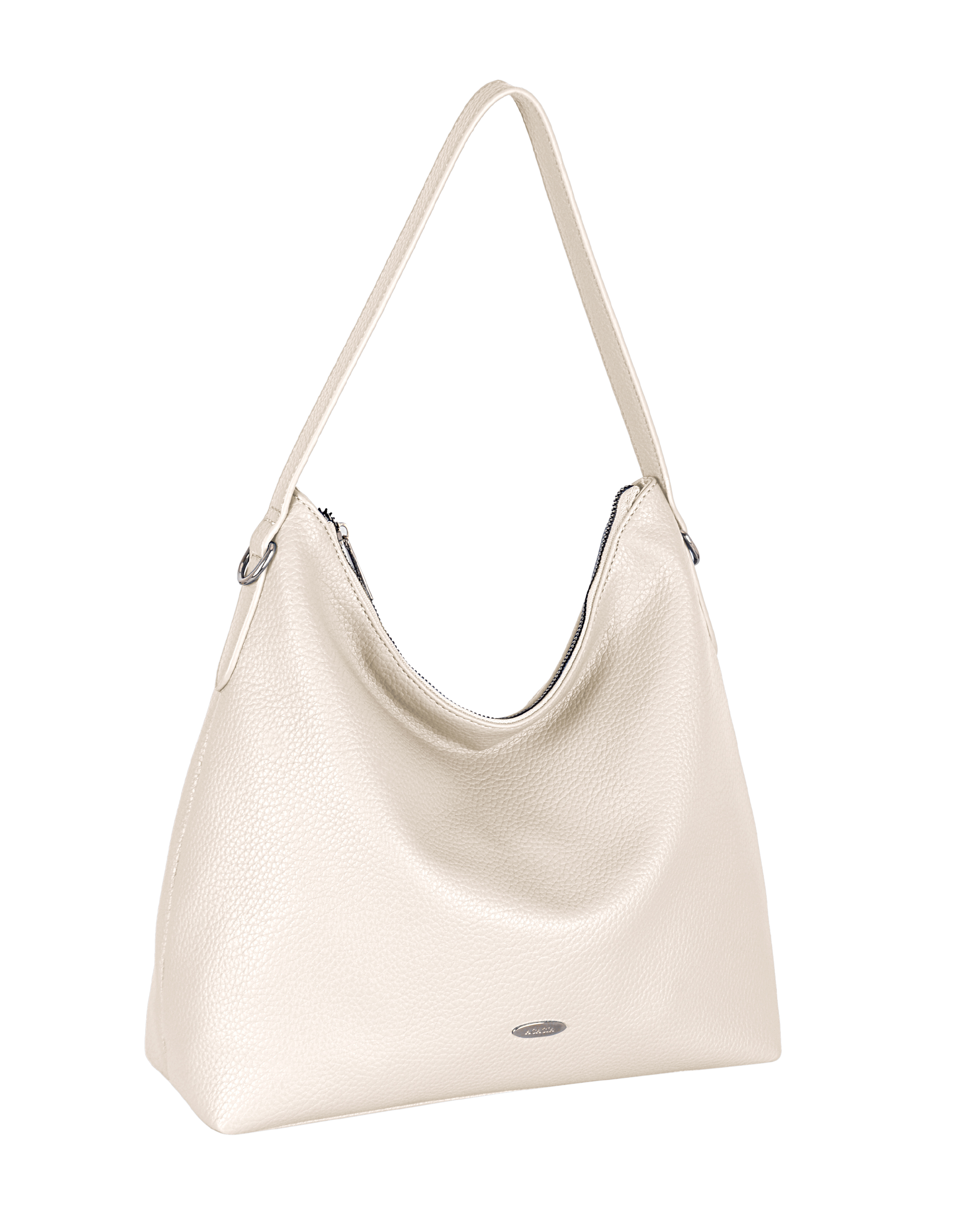 Freya Creamy White Large Hobo