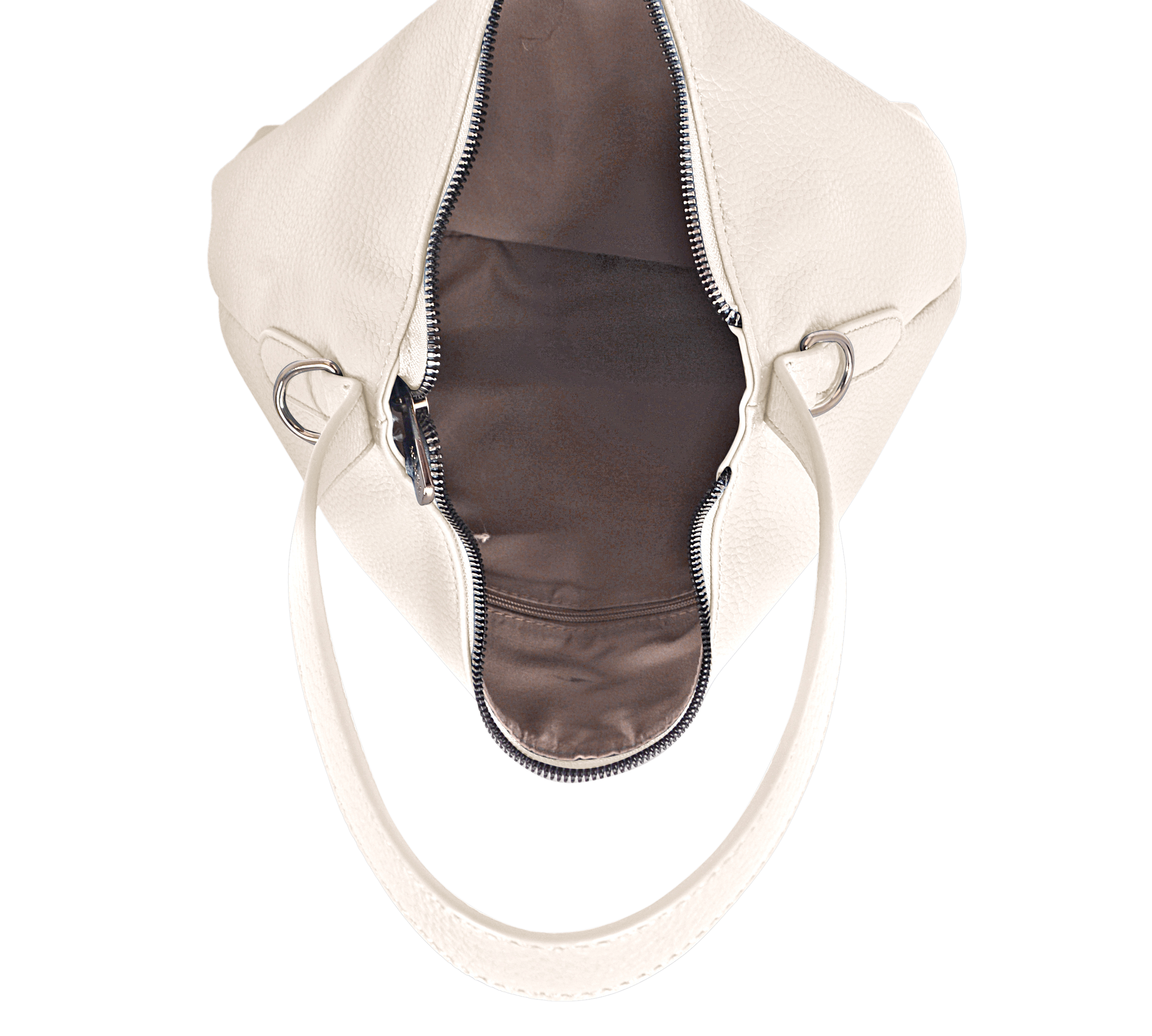 Freya Creamy White Large Hobo