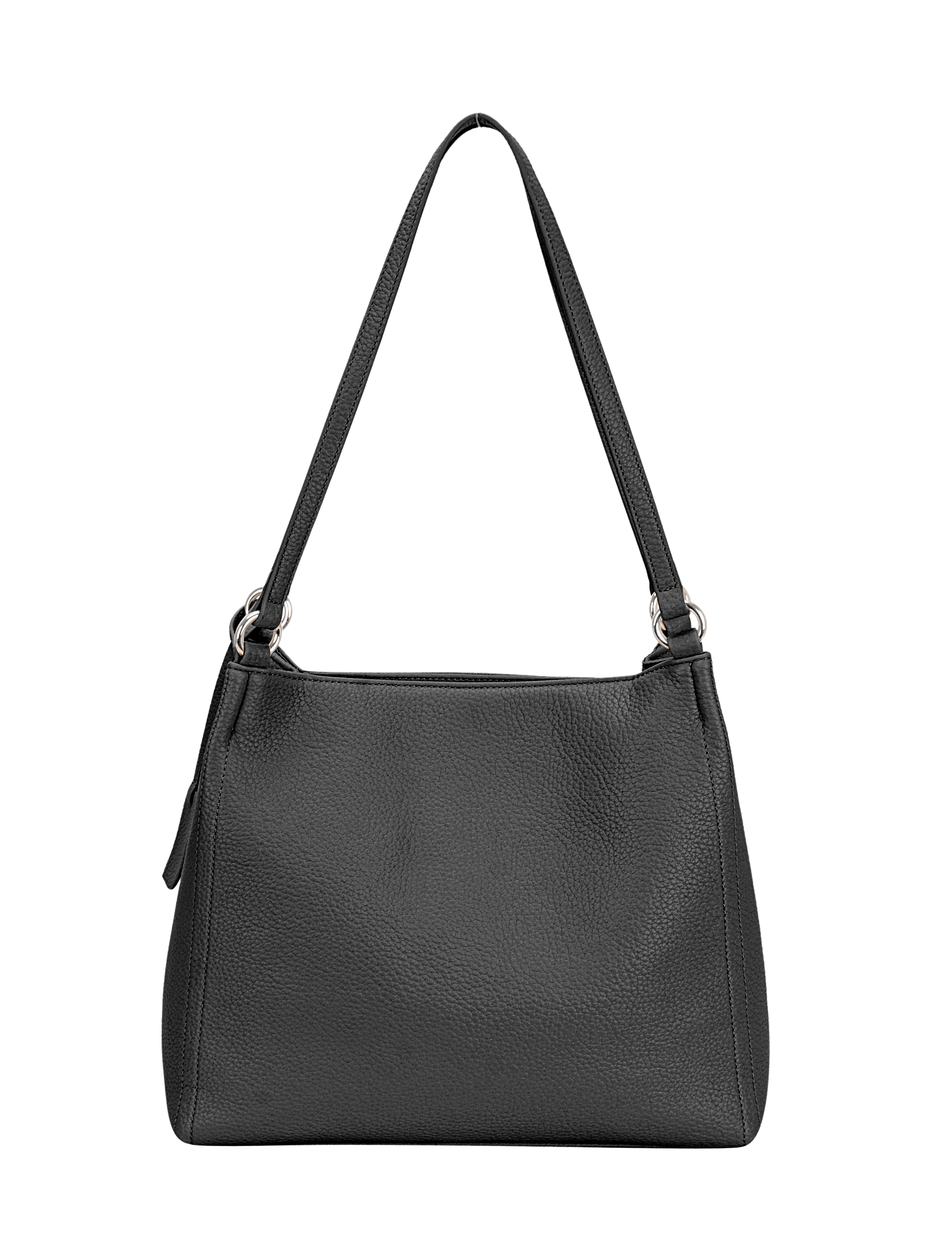 Evangeline Black Shoulder Bag