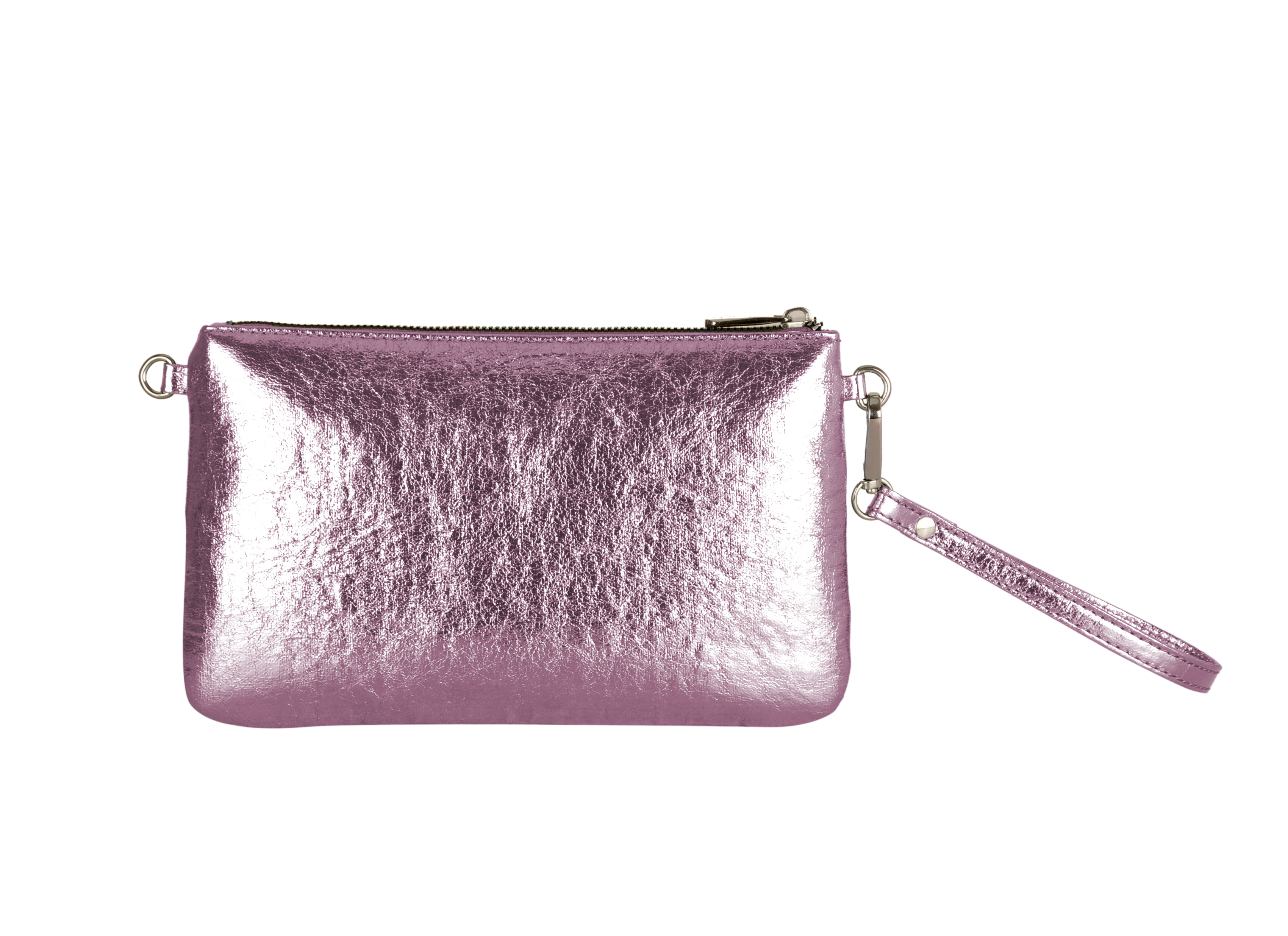 Ophelia Crinkle Light Purple Clutch