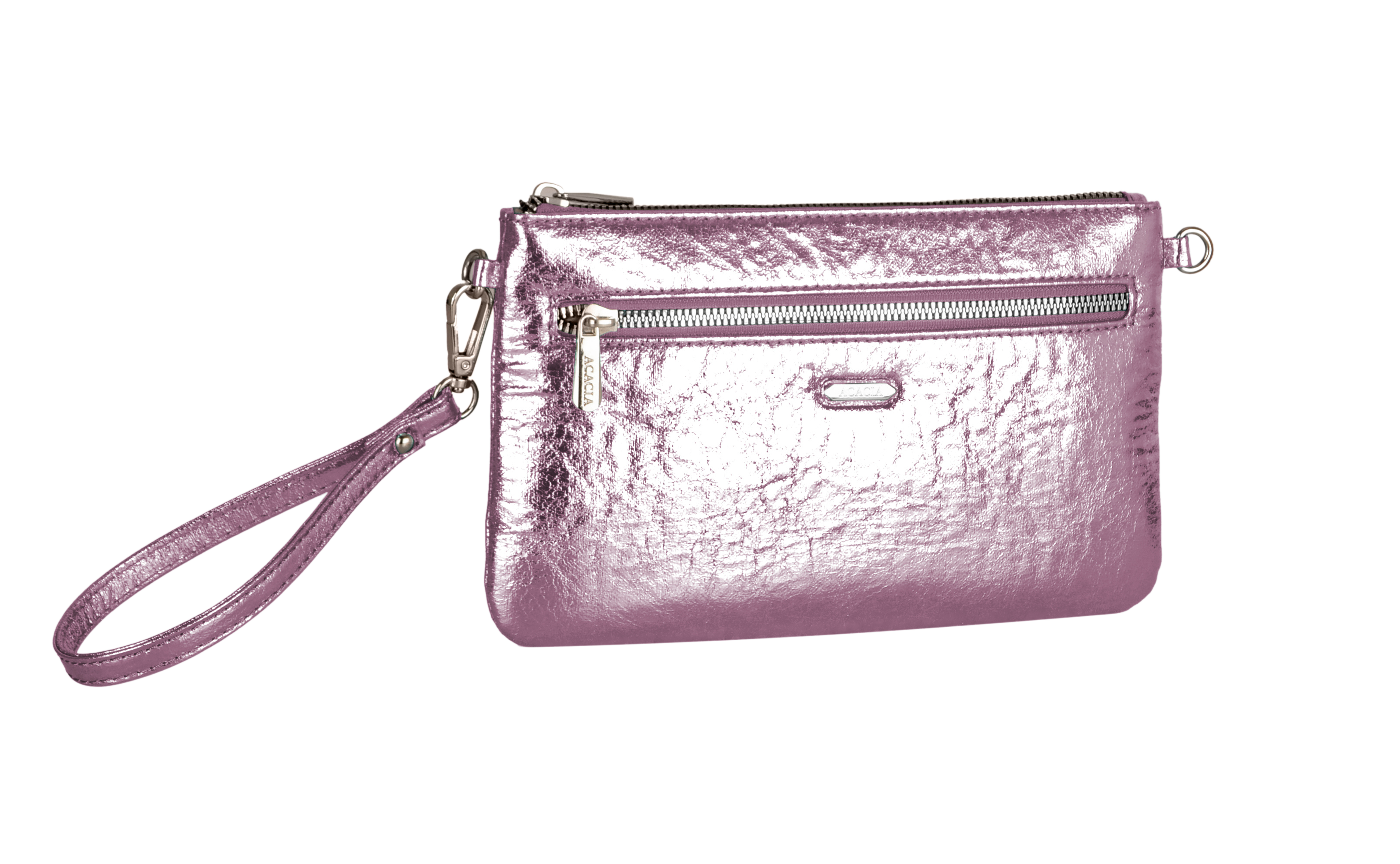 Ophelia Crinkle Light Purple Clutch