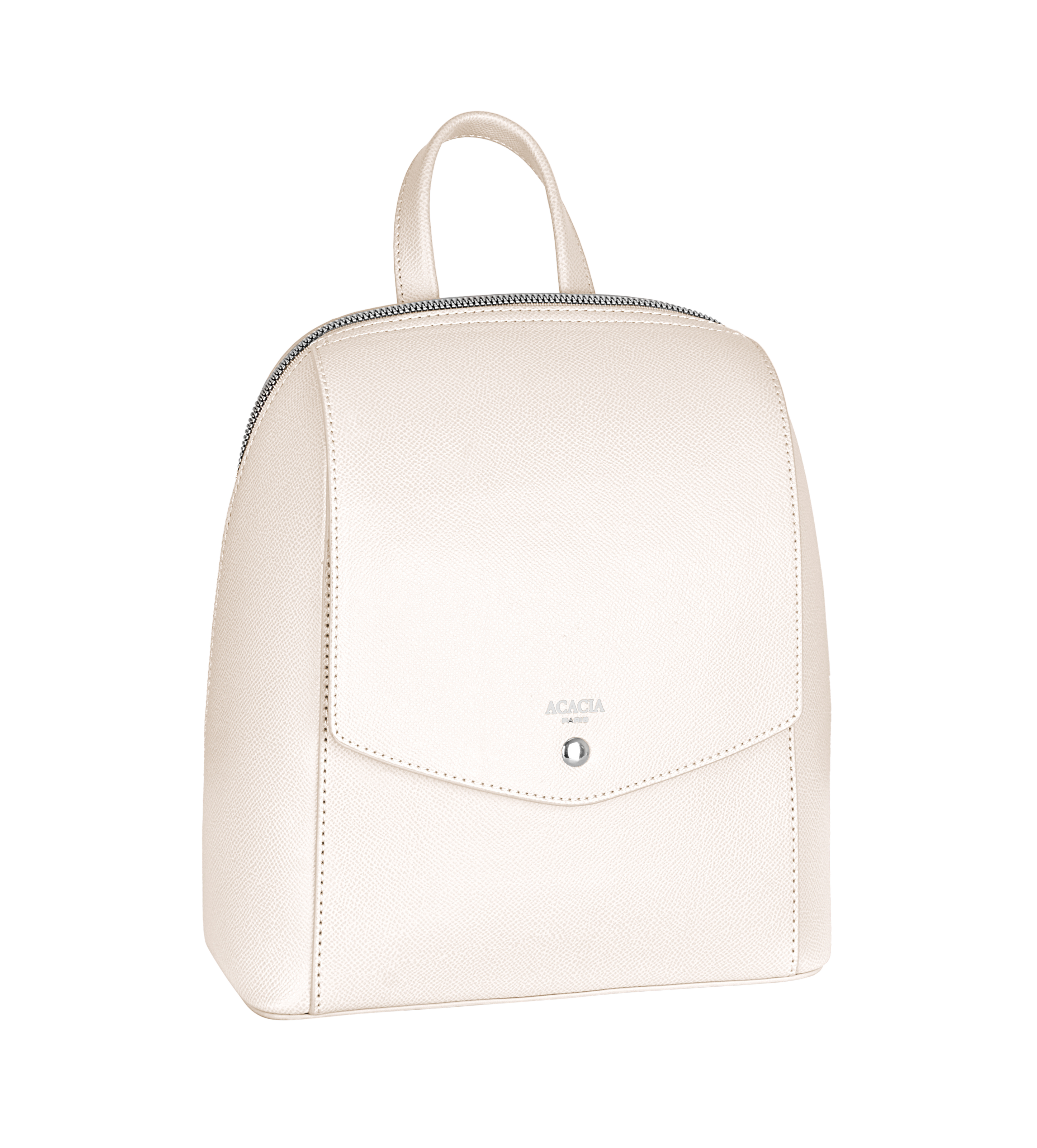 Violet Creamy White Backpack